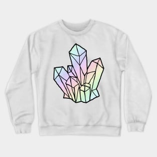 Rainbow Crystals Crewneck Sweatshirt